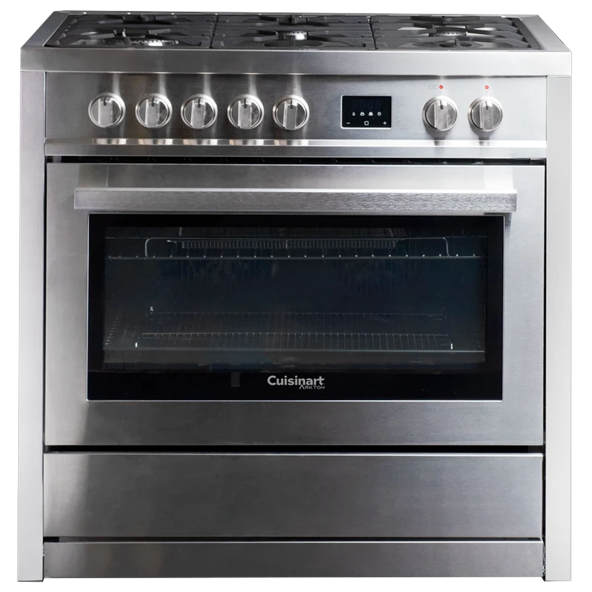 Fogão a Gás Forno Elétrico Inox 5 Queimadores Cuisinart Arkto