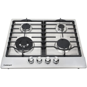 Cooktop a Gás Aço Inox 4 Queimadores 60 cm Cuisinart Casual