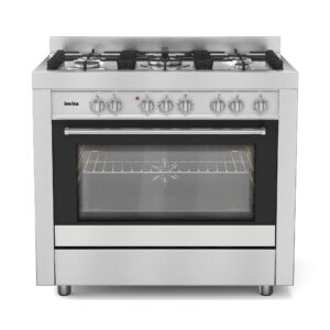 FOGÃO DE PISO INVITA GÁS ELÉTRICO 90 CM 220 V - i-FGE-5Q-90-XX-2GMA