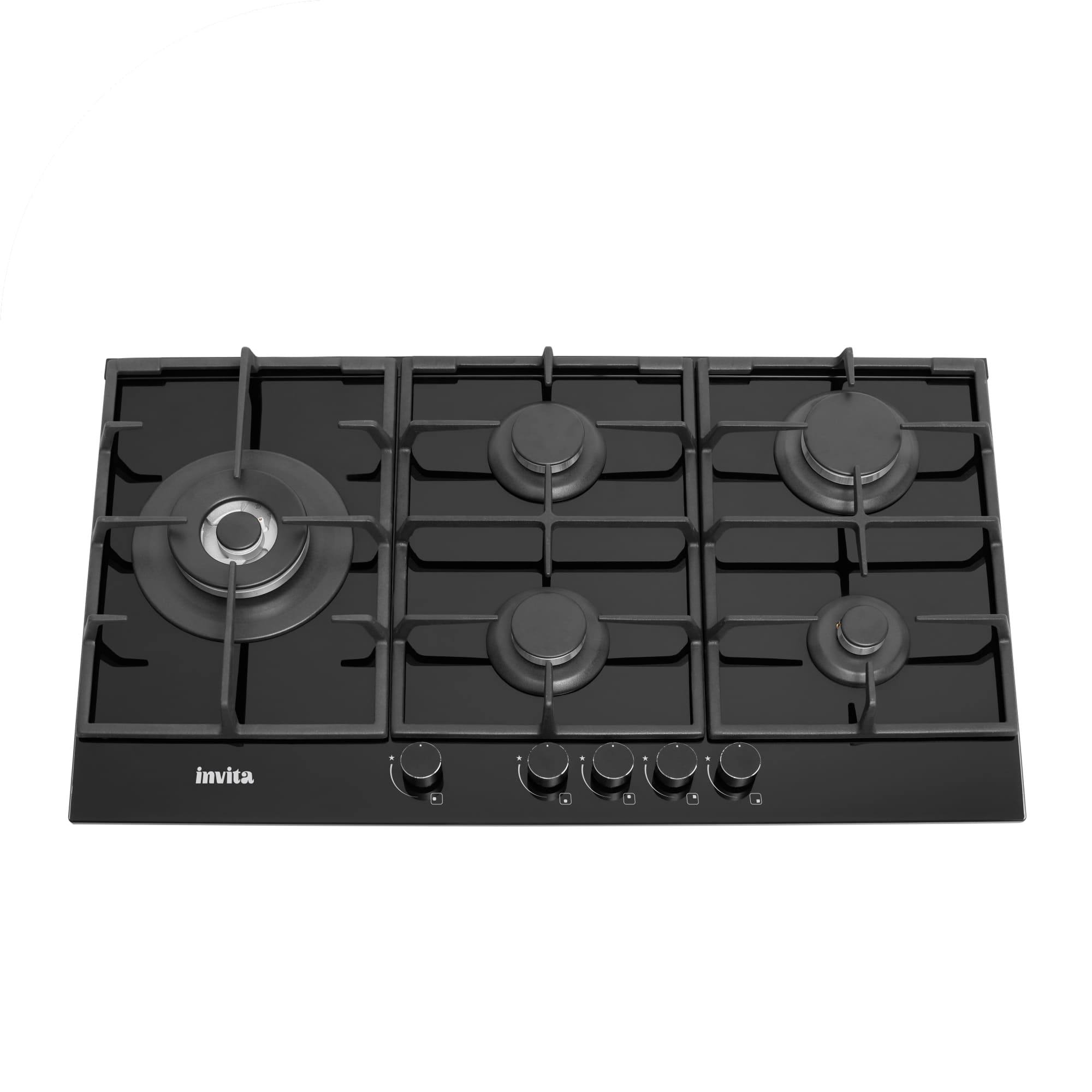 COOKTOP A GÁS BLACK 90 CM BIVOLT - i-CKG-5Q-90-BL-3TNA