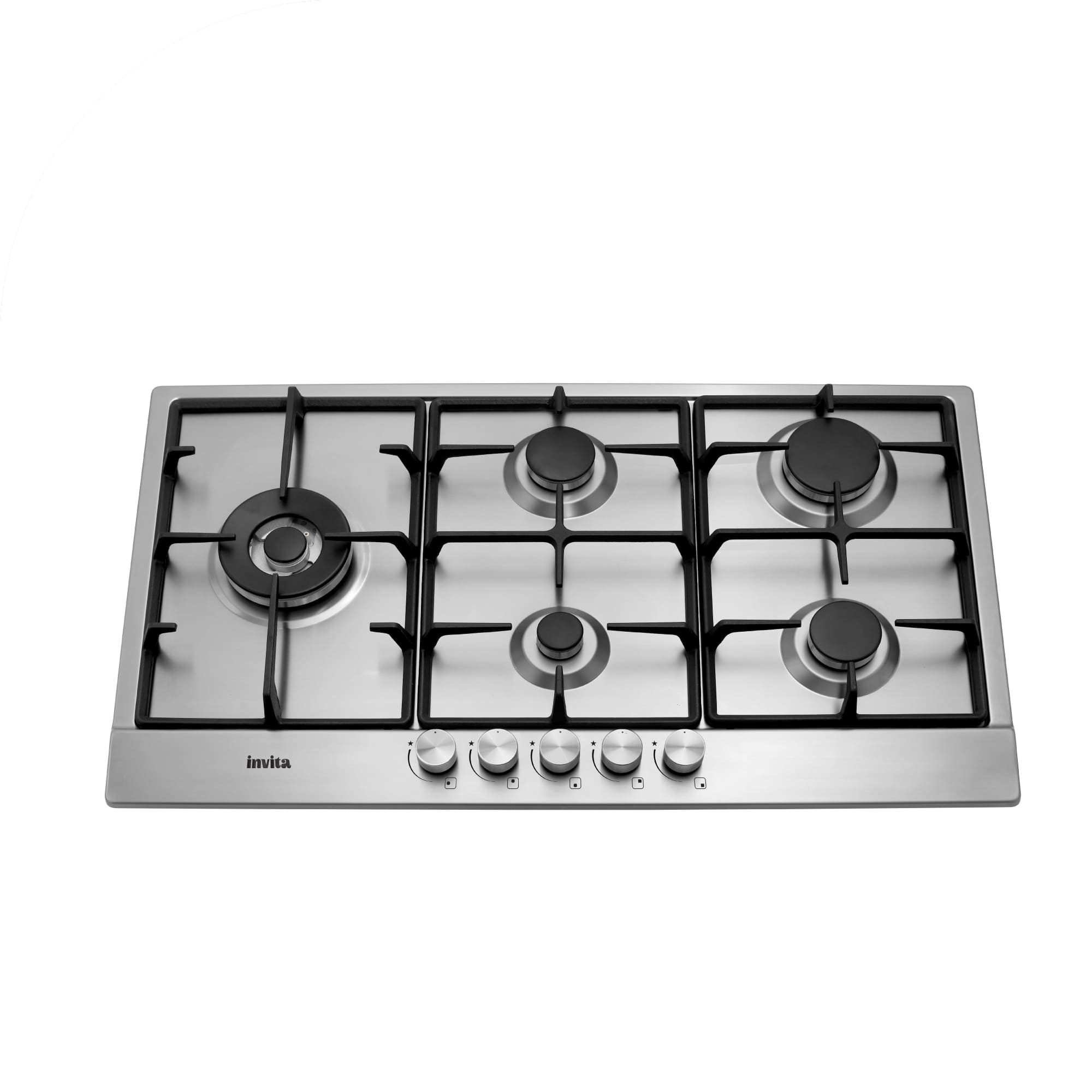 COOKTOP A GÁS INOX 90 CM BIVOLT - i-CKG-5Q-90-XX-3TNA