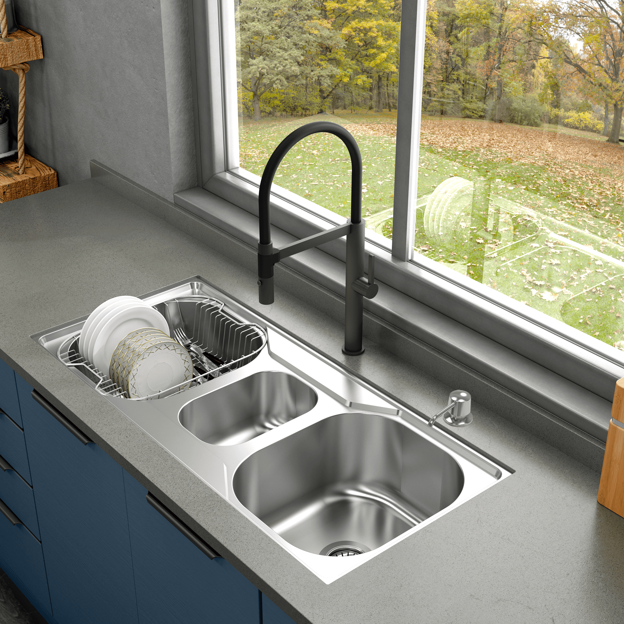 Cuba Tripla Debacco Funzionale 232 com furo - De Bacco