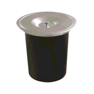 Lixeira Redonda de Embutir De Bacco