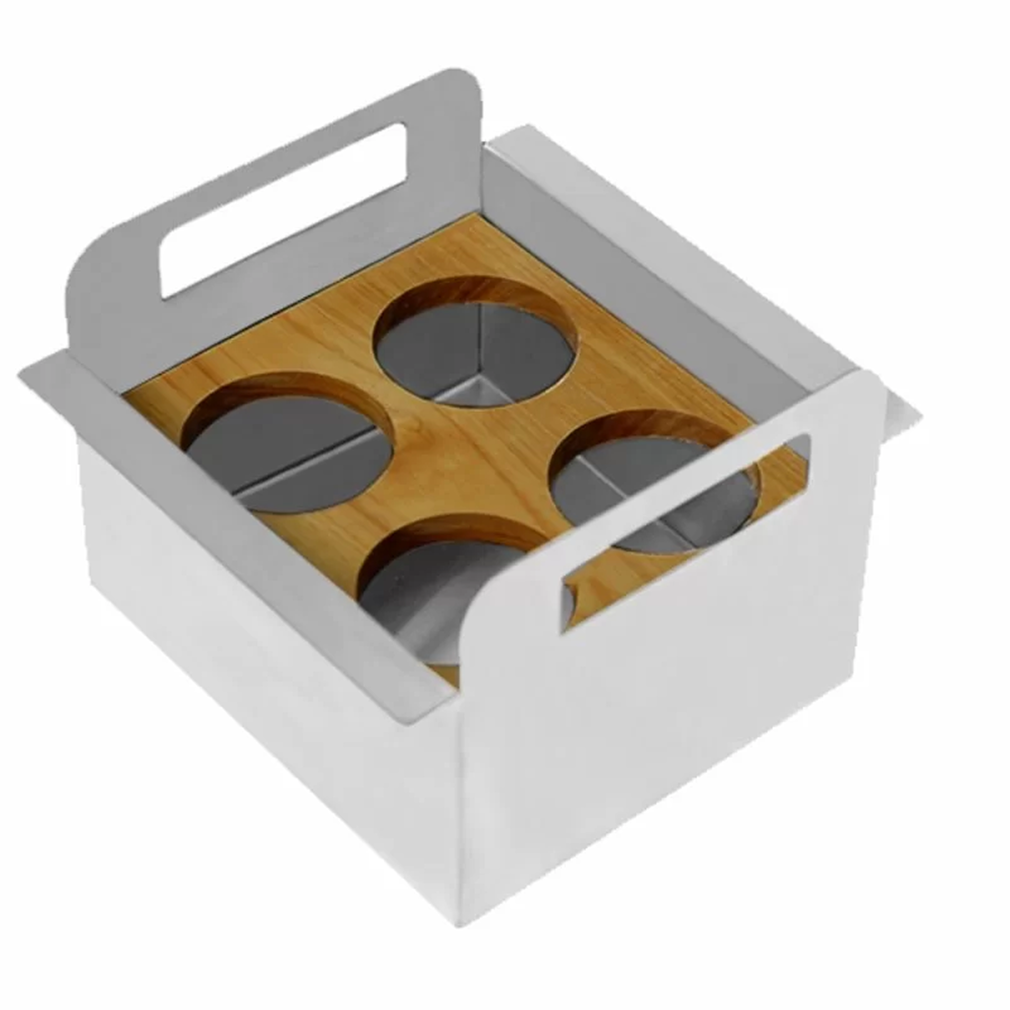 Porta Condimentos para Canal Organizador 150 mm De Bacco